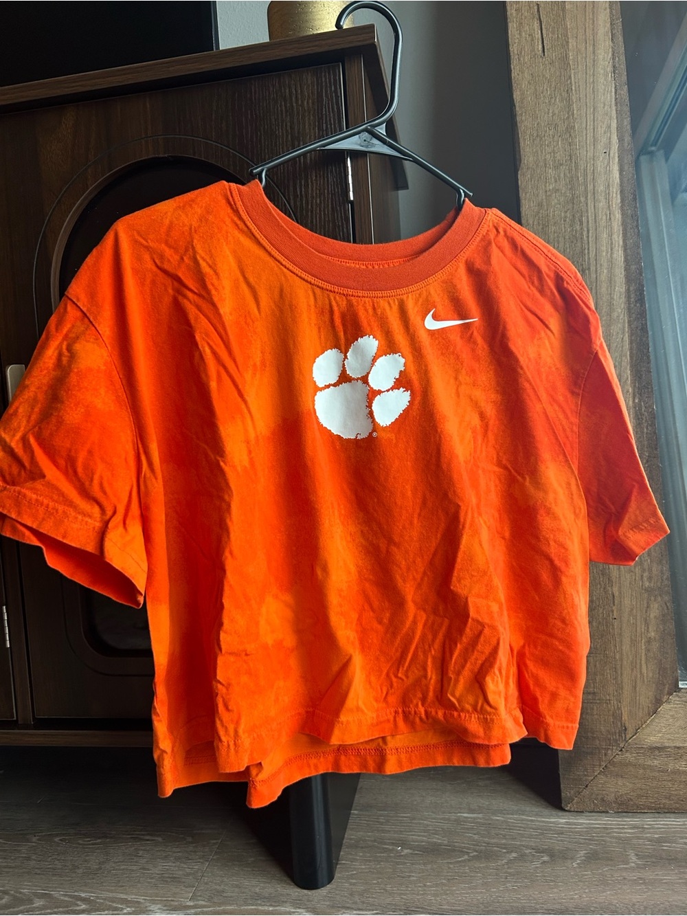 Nike Women’s Clemson Tee - Cropped , XL